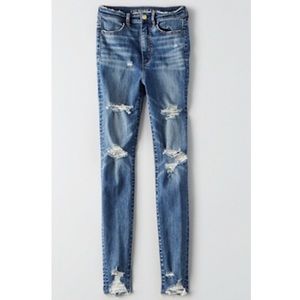 American Eagle high wasted jeans